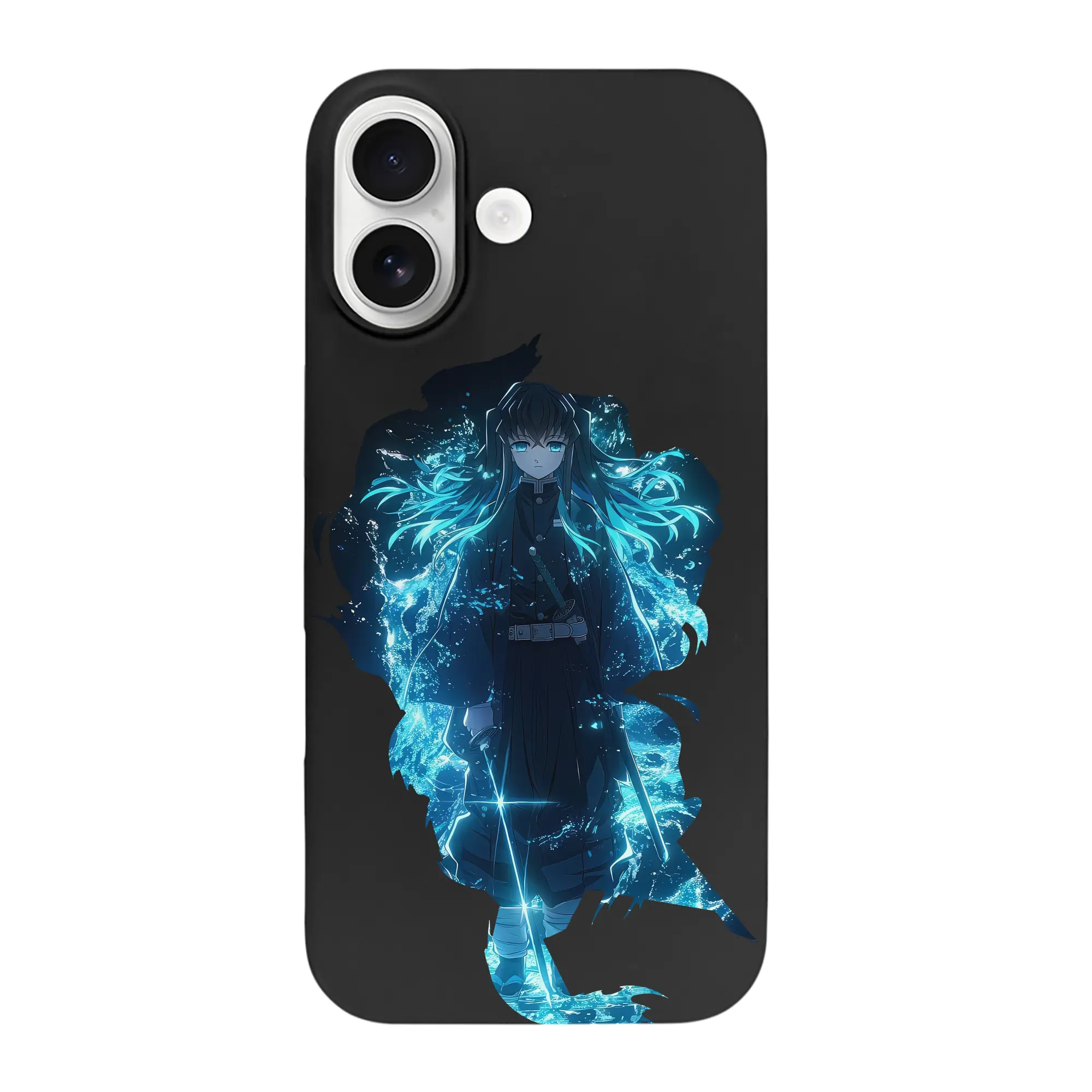 鬼滅の刃 グッズ,時透 無一郎 - iPhone 17 シリーズ シリコンケース 薄型 耐衝撃 指紋防止 ソフトタッチカバー 精密フィット 傷防止 保護ケース iPhone 17/17 Air/17 Pro/17 Pro Max 対応